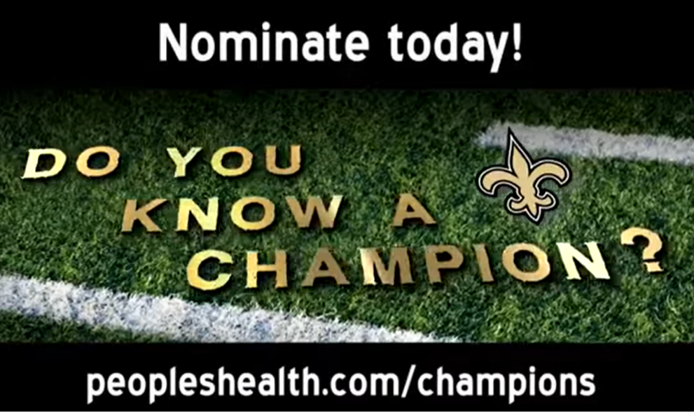 Do you know a Champion?